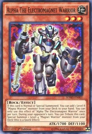 Image for Alpha The Electromagnet Warrior (Structure Deck: Yugi Muto) (SDMY-EN001) - YuGiOh