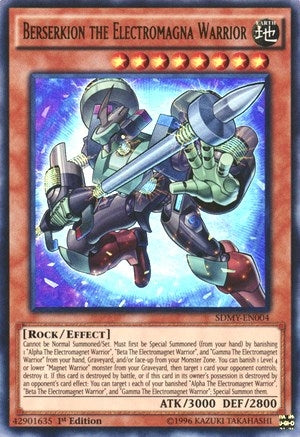 Image for Berserkion the Electromagna Warrior (Structure Deck: Yugi Muto) (SDMY-EN004) - YuGiOh