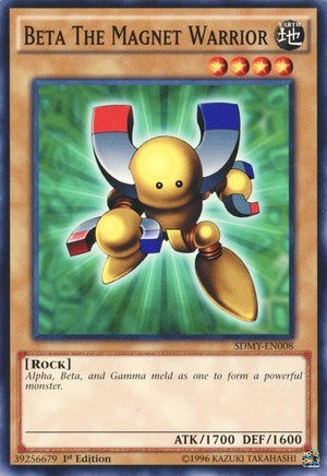 Image for Beta The Magnet Warrior (Structure Deck: Yugi Muto) (SDMY-EN008) - YuGiOh
