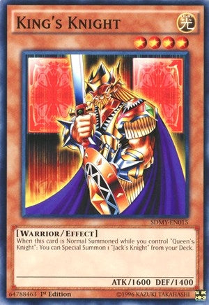 Image for King's Knight (Structure Deck: Yugi Muto) (SDMY-EN015) - YuGiOh