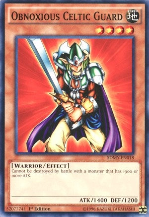 Image for Obnoxious Celtic Guard (Structure Deck: Yugi Muto) (SDMY-EN018) - YuGiOh