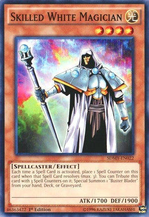 Image for Skilled White Magician (Structure Deck: Yugi Muto) (SDMY-EN022) - YuGiOh