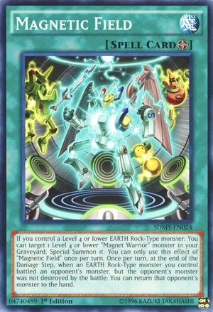 Image for Magnetic Field (Structure Deck: Yugi Muto) (SDMY-EN024) - YuGiOh