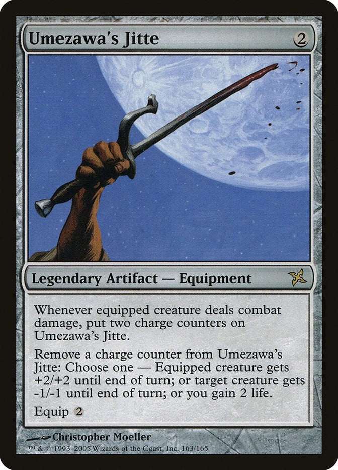 Image for Umezawa's Jitte (Betrayers of Kamigawa) (163) - Magic: The Gathering