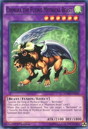 Image for Chimera the Flying Mythical Beast (Structure Deck: Yugi Muto) (SDMY-EN044) - YuGiOh