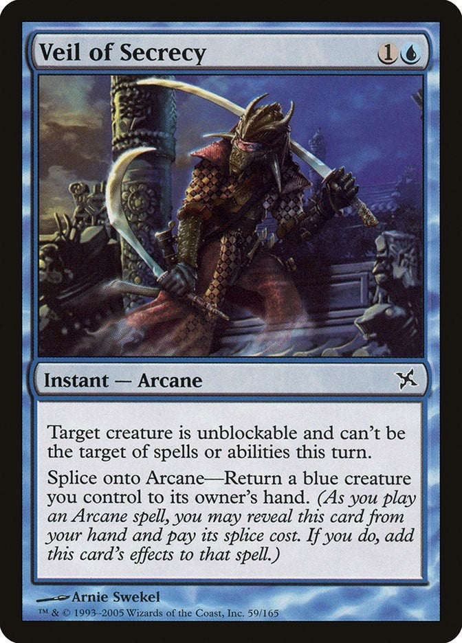 Image for Veil of Secrecy (Betrayers of Kamigawa) (59) - Magic: The Gathering