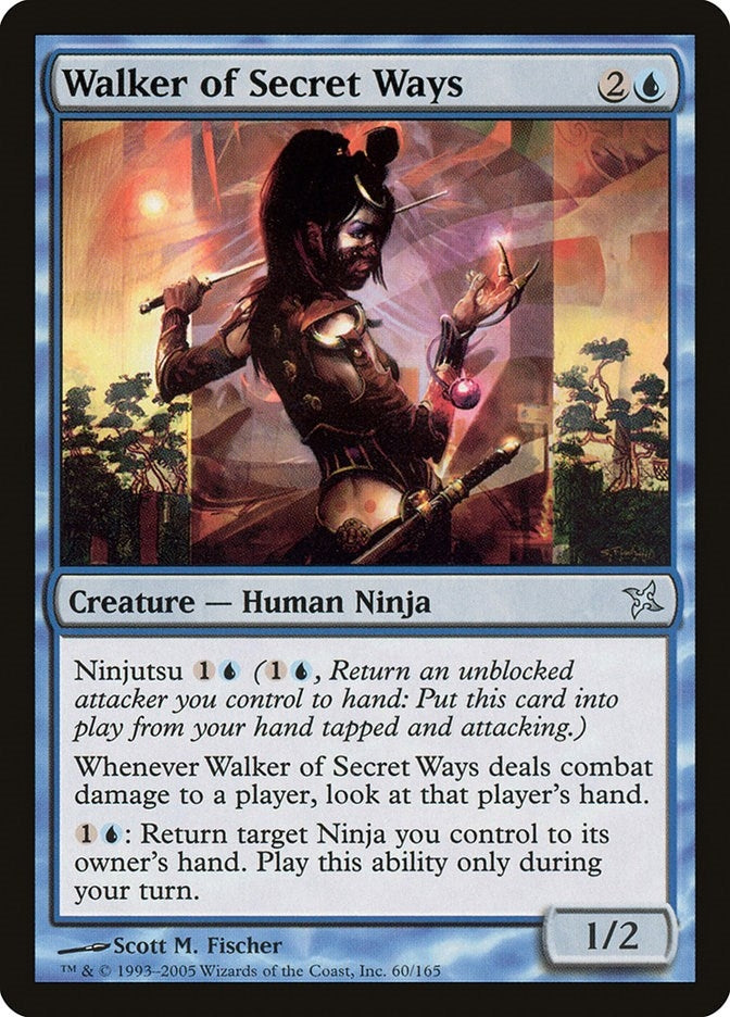Image for Walker of Secret Ways (Betrayers of Kamigawa) (60) - Magic: The Gathering
