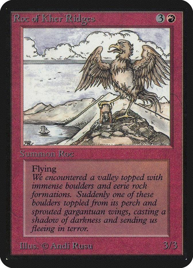 Image for Roc of Kher Ridges (Alpha Edition) - Magic: The Gathering