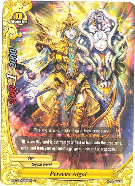 Image for Perseus Algol (Annihilate! Great Demonic Dragon!!) (D-BT03/0099EN) - Future Card BuddyFight