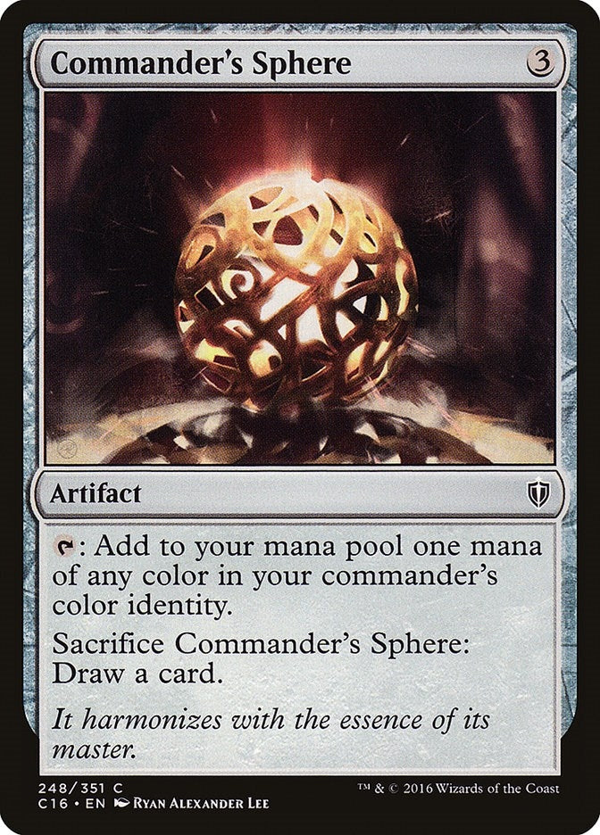 Image for Commander's Sphere (Commander 2016) (248) - Magic: The Gathering