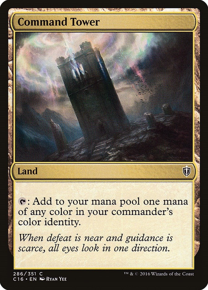 Image for Command Tower (Commander 2016) (286) - Magic: The Gathering