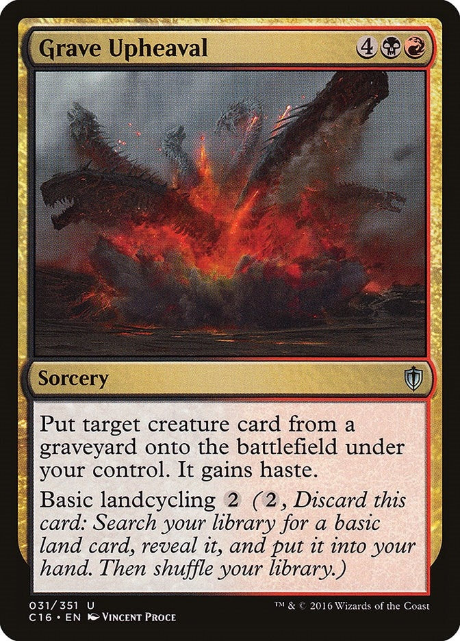 Image for Grave Upheaval (Commander 2016) (31) - Magic: The Gathering
