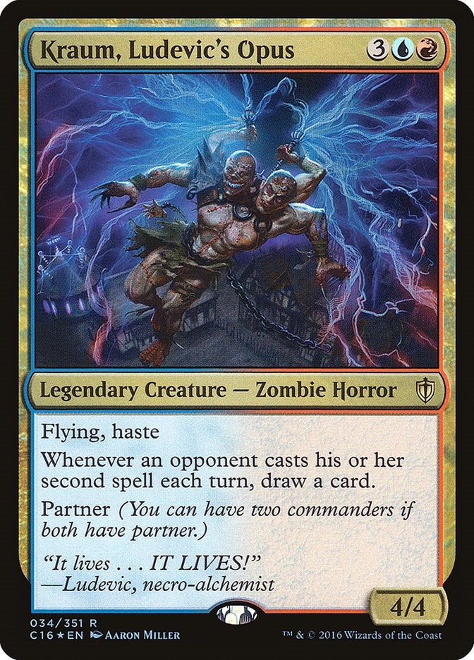 Image for Kraum, Ludevic's Opus (Commander 2016) (34) - Magic: The Gathering
