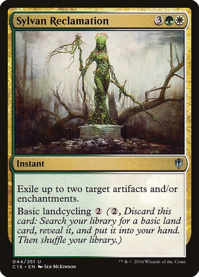 Image for Sylvan Reclamation (Commander 2016) (44) - Magic: The Gathering