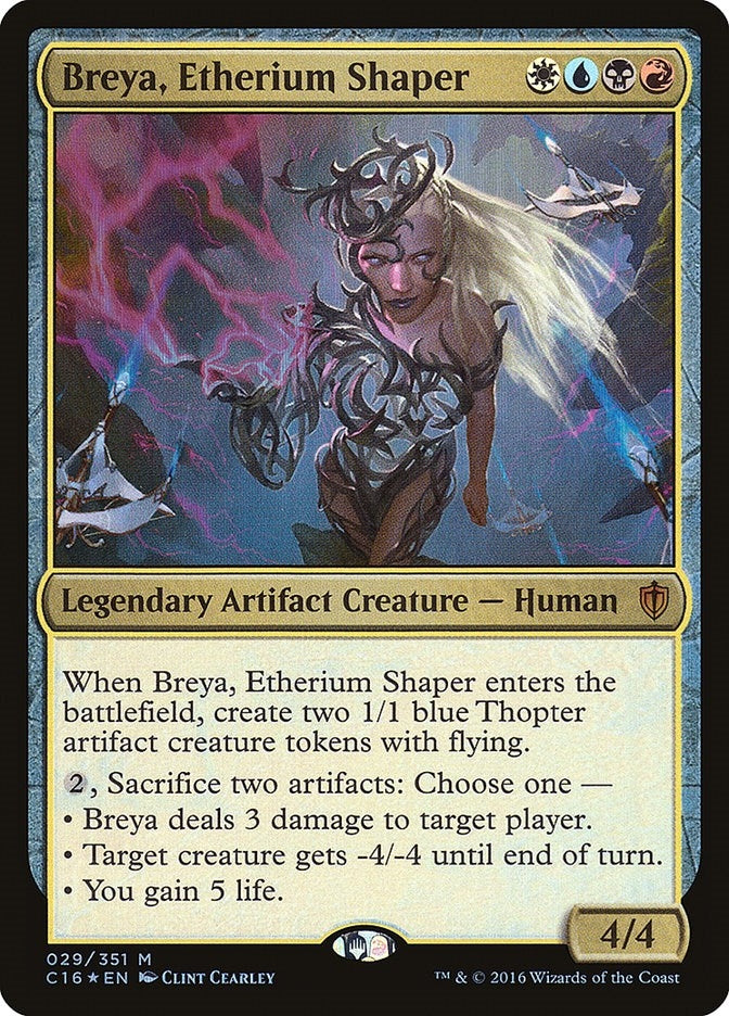 Image for Breya, Etherium Shaper (Commander 2016) (29) - Magic: The Gathering