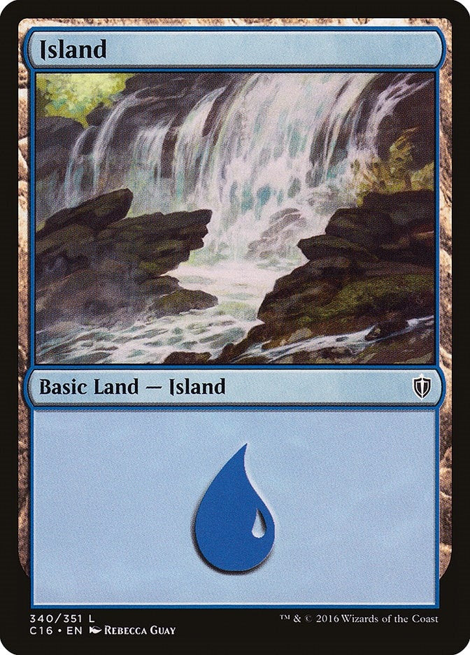 Image for Island (340) (Commander 2016) (340) - Magic: The Gathering
