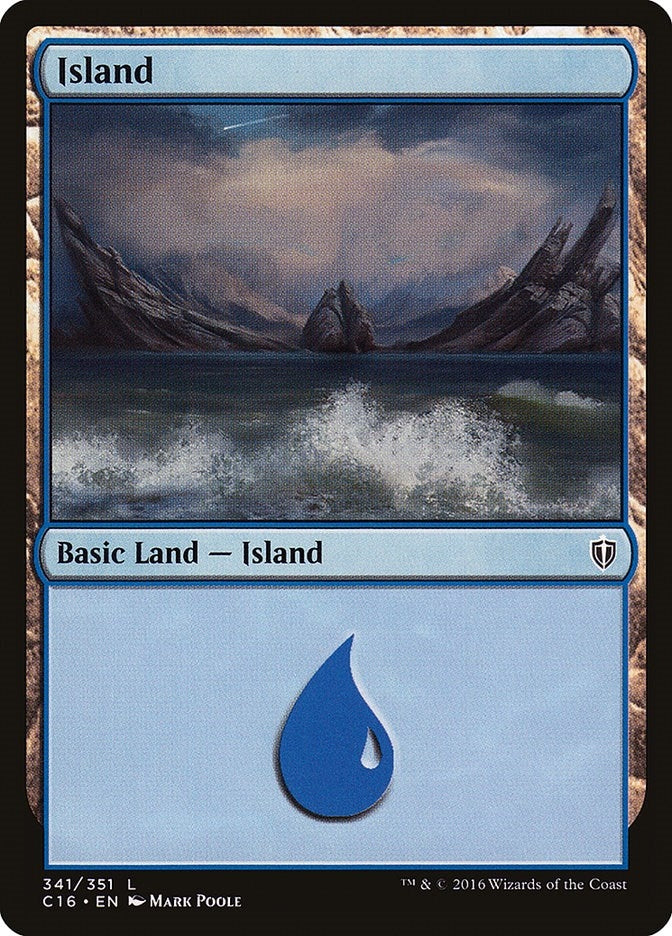 Image for Island (341) (Commander 2016) (341) - Magic: The Gathering