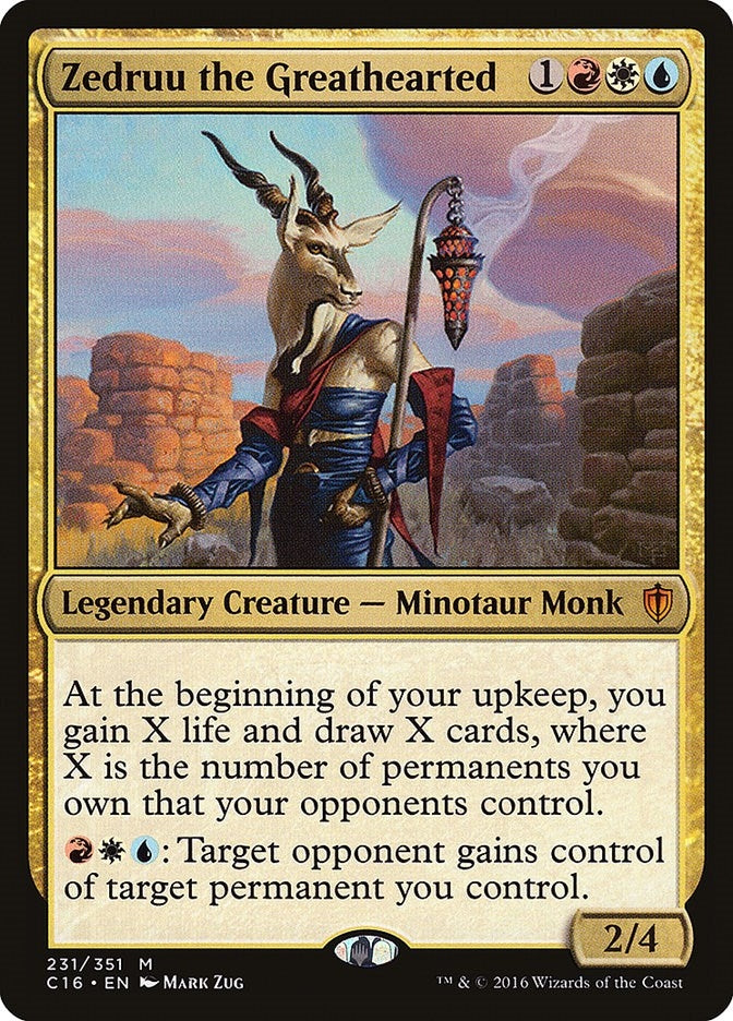 Image for Zedruu the Greathearted (Commander 2016) (231) - Magic: The Gathering