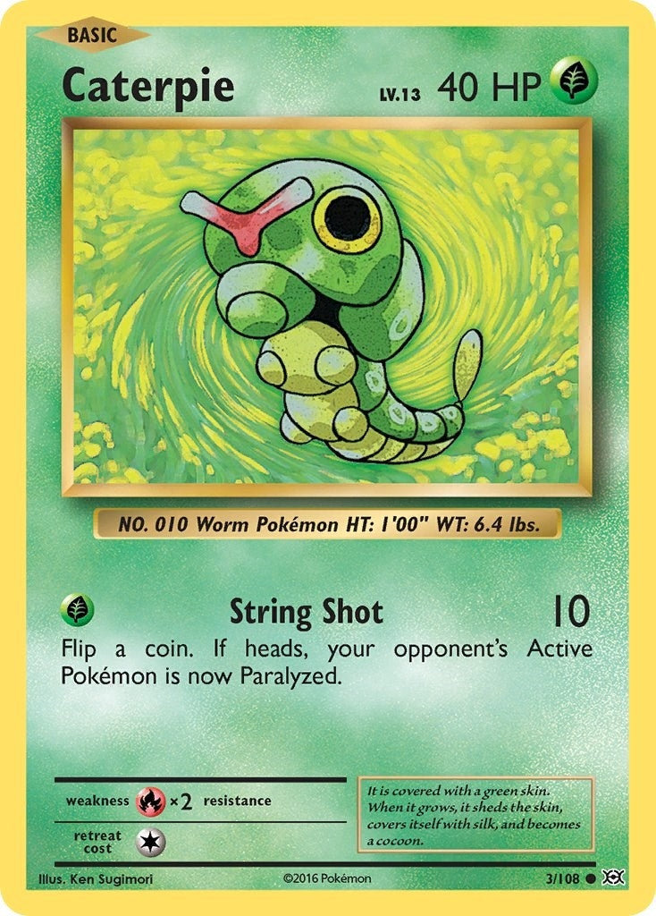 Image for Caterpie (XY - Evolutions) (3/108) - Pokemon
