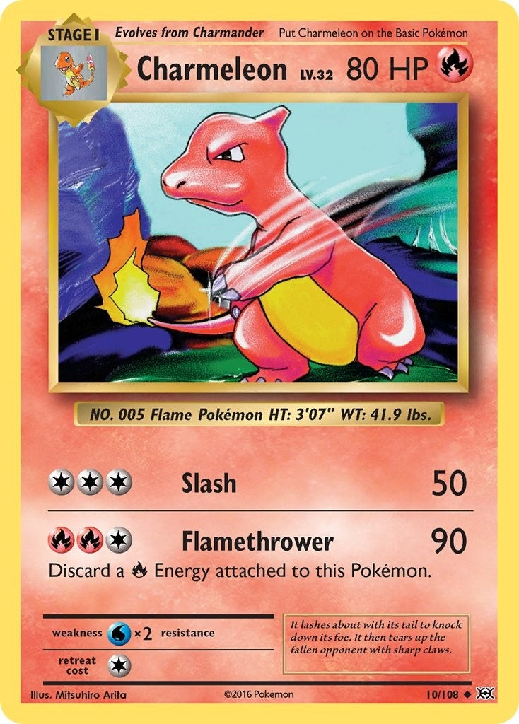 Image for Charmeleon (XY - Evolutions) (10/108) - Pokemon
