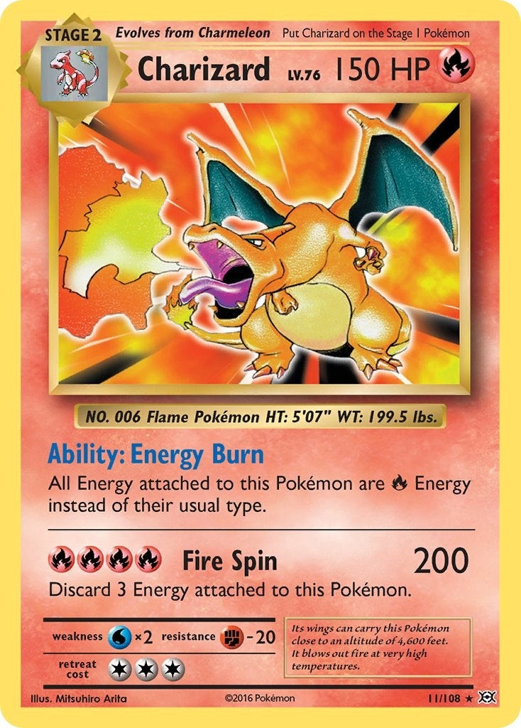 Image for Charizard (XY - Evolutions) (11/108) - Pokemon