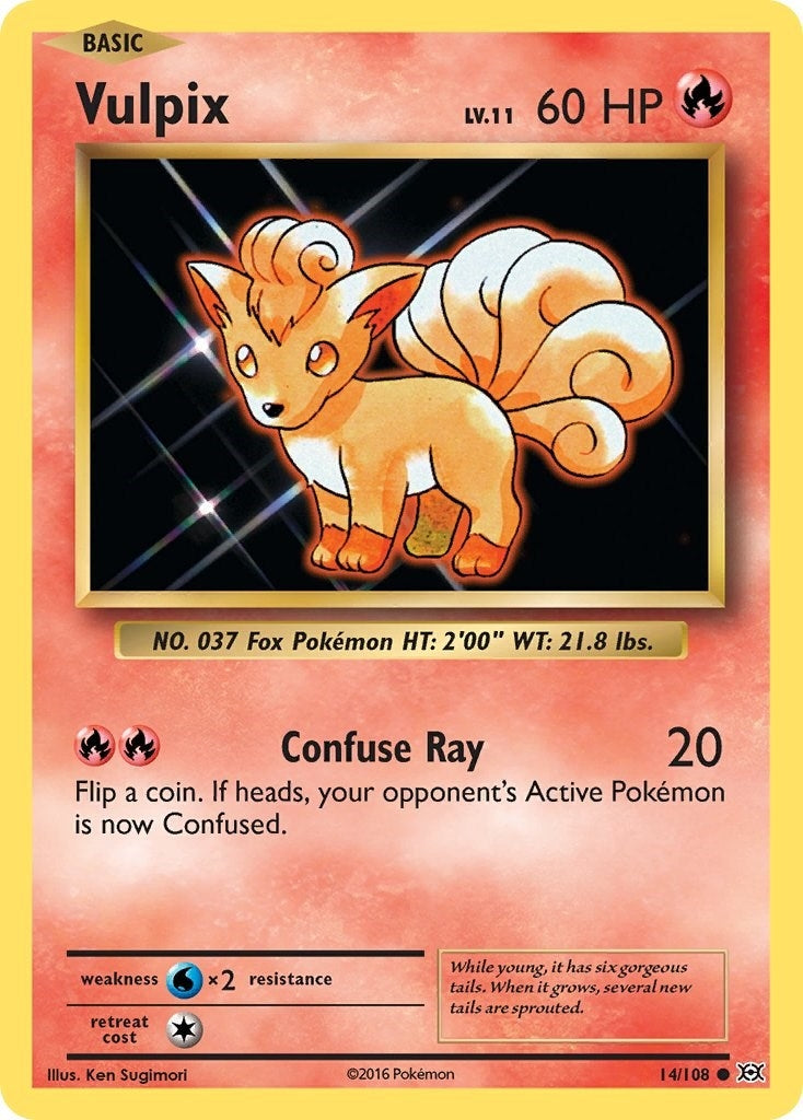 Image for Vulpix (XY - Evolutions) (14/108) - Pokemon