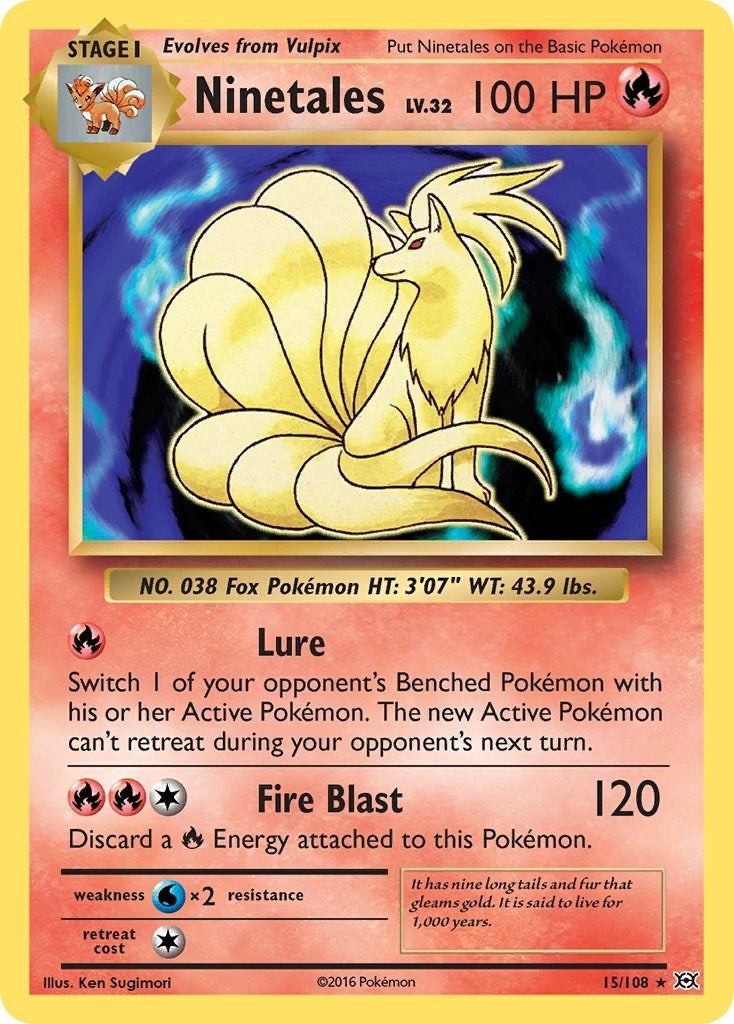 Image for Ninetales (XY - Evolutions) (15/108) - Pokemon