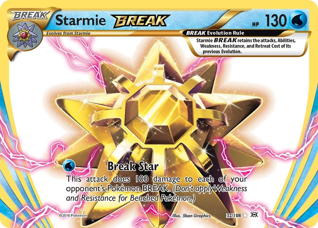 Image for Starmie BREAK (XY - Evolutions) (32/108) - Pokemon