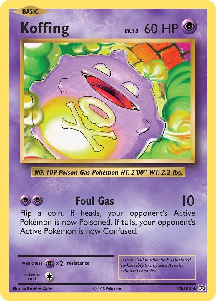 Image for Koffing (XY - Evolutions) (50/108) - Pokemon
