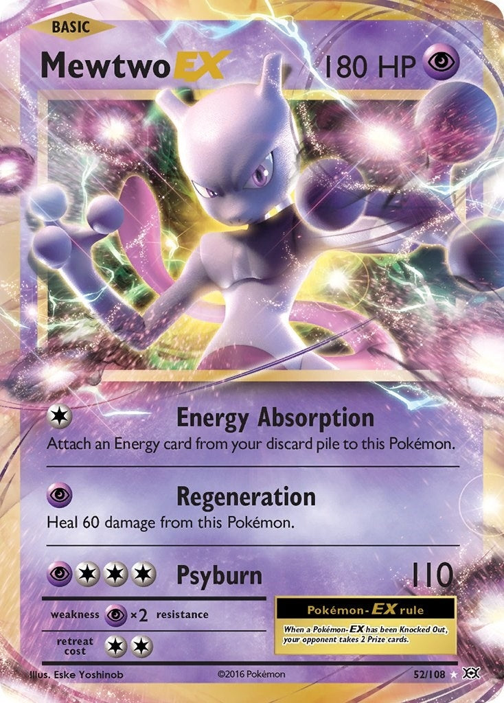 Image for Mewtwo EX (XY - Evolutions) (52/108) - Pokemon
