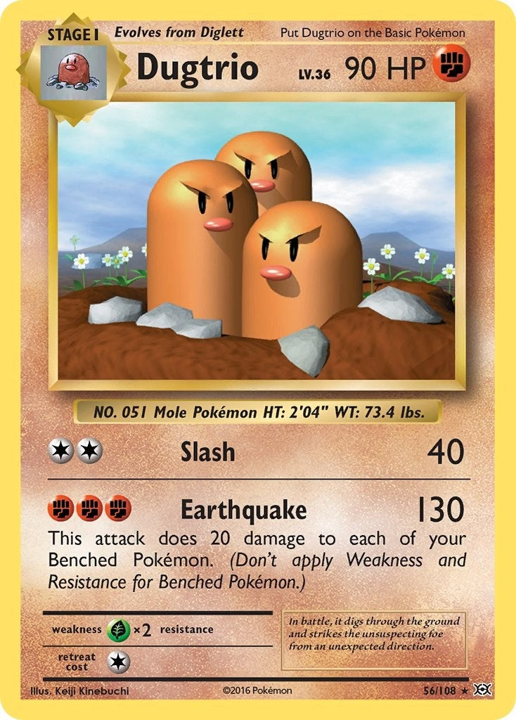 Image for Dugtrio (XY - Evolutions) (56/108) - Pokemon
