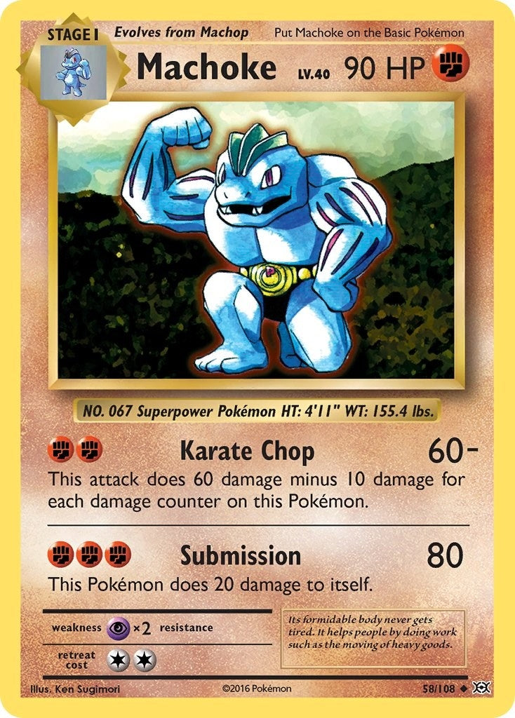 Image for Machoke (XY - Evolutions) (58/108) - Pokemon