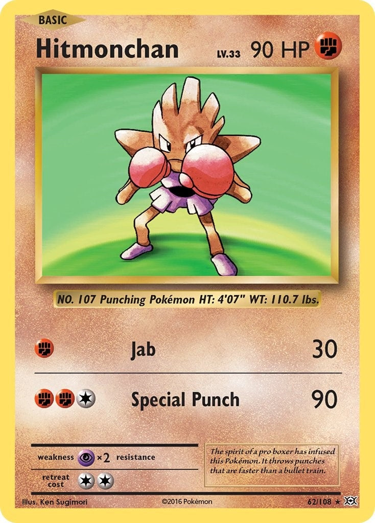 Image for Hitmonchan (XY - Evolutions) (62/108) - Pokemon