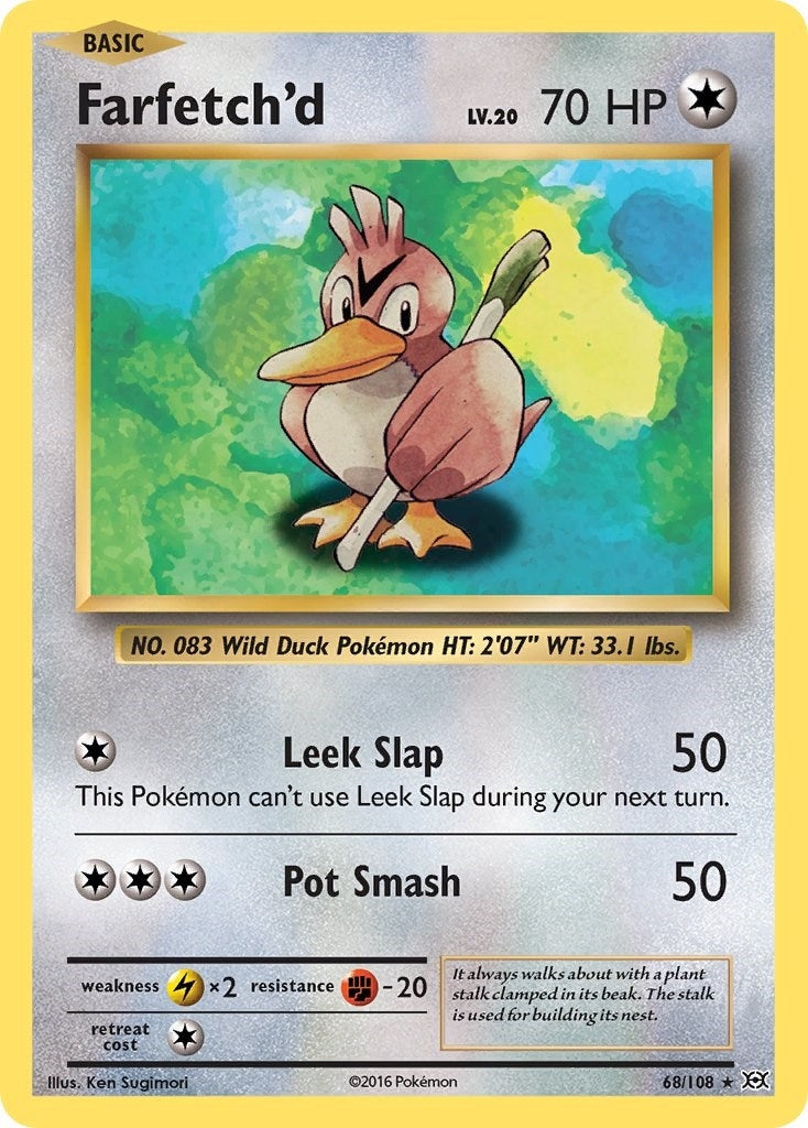 Image for Farfetch'd (XY - Evolutions) (68/108) - Pokemon