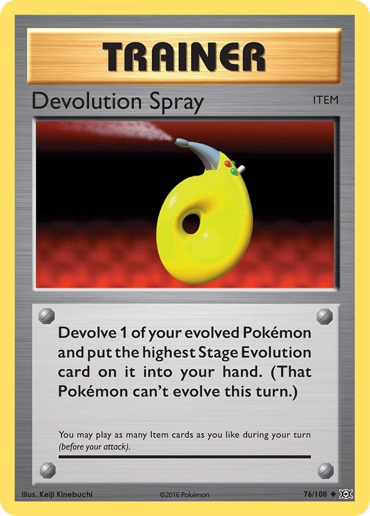 Image for Devolution Spray (XY - Evolutions) (76/108) - Pokemon