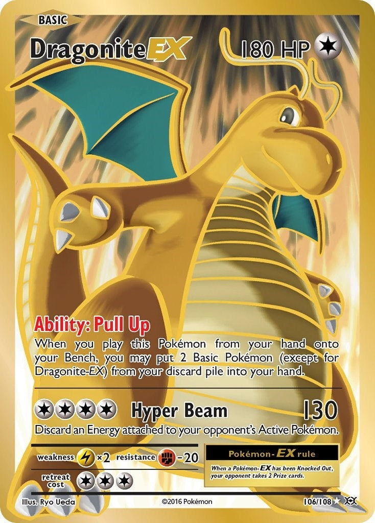 Image for Dragonite EX (Full Art) (XY - Evolutions) (106/108) - Pokemon
