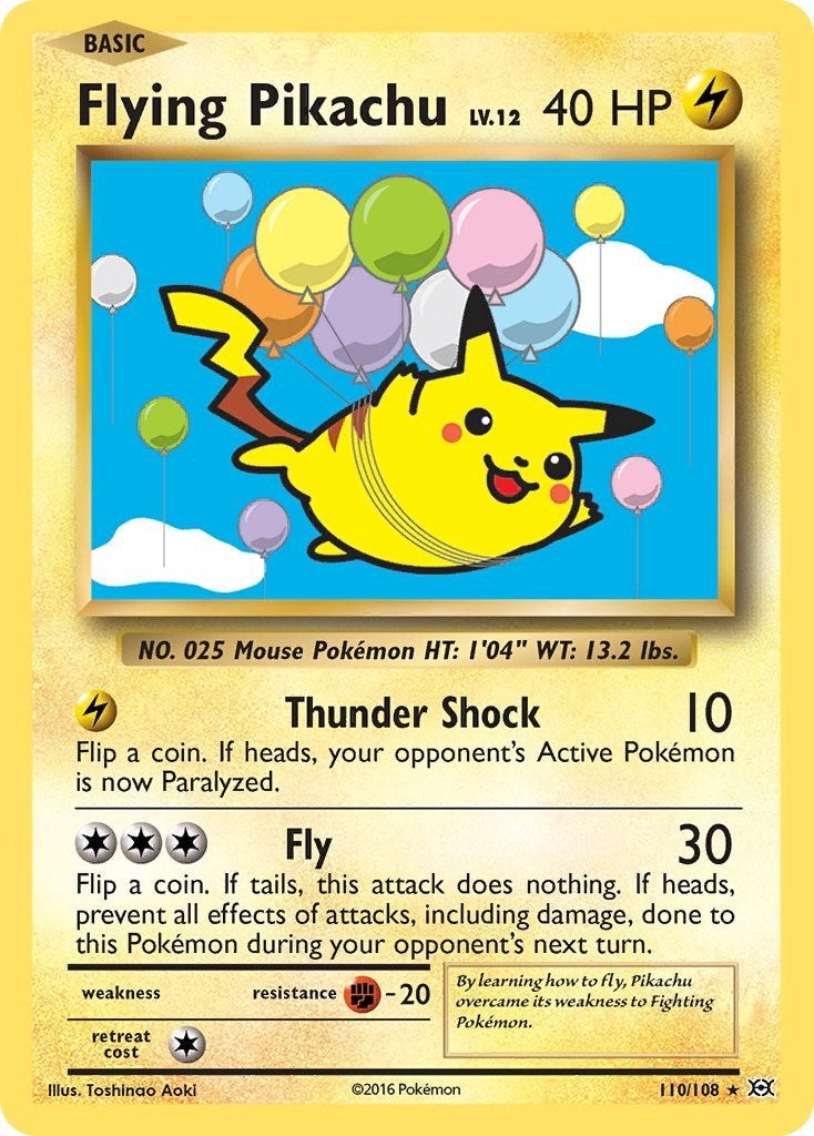 Image for Flying Pikachu (XY - Evolutions) (110/108) - Pokemon