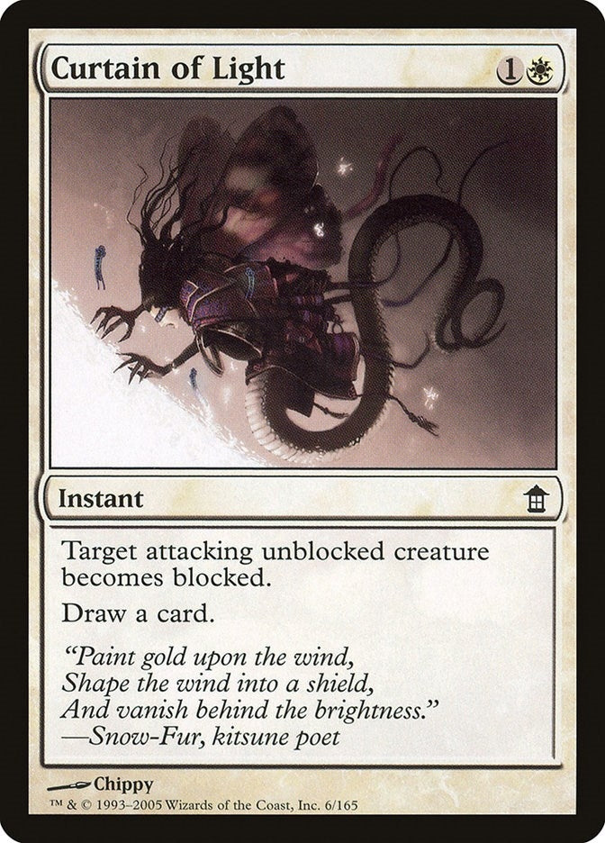 Image for Curtain of Light (Saviors of Kamigawa) (6) - Magic: The Gathering