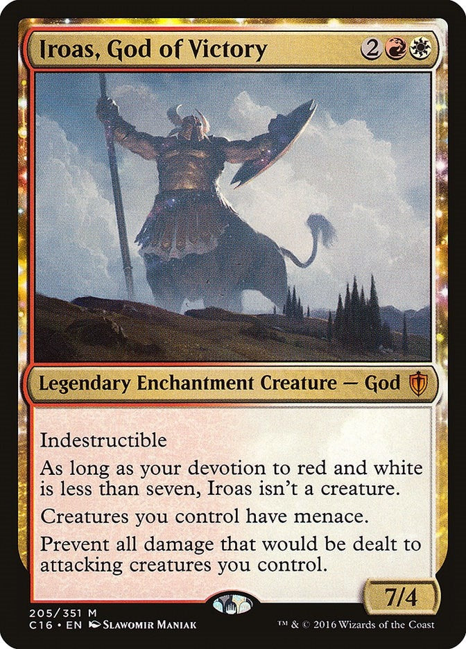 Image for Iroas, God of Victory (Commander 2016) (205) - Magic: The Gathering