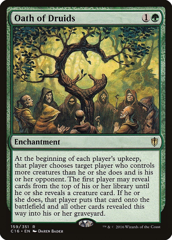 Image for Oath of Druids (Commander 2016) (159) - Magic: The Gathering