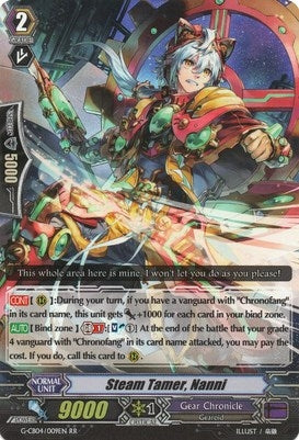 Image for Steam Tamer, Nanni (G-CB04: Gear of Fate) (G-CB04/009EN) - Cardfight Vanguard