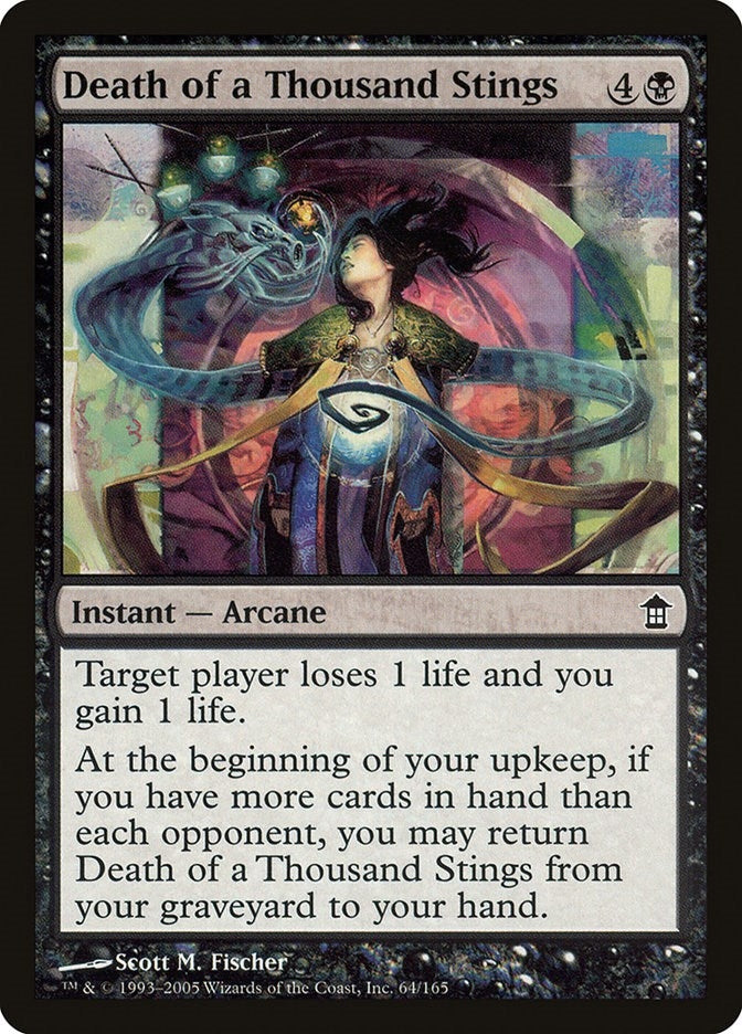 Image for Death of a Thousand Stings (Saviors of Kamigawa) (64) - Magic: The Gathering