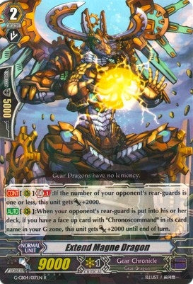 Image for Extend Magne Dragon (G-CB04: Gear of Fate) (G-CB04/017EN) - Cardfight Vanguard