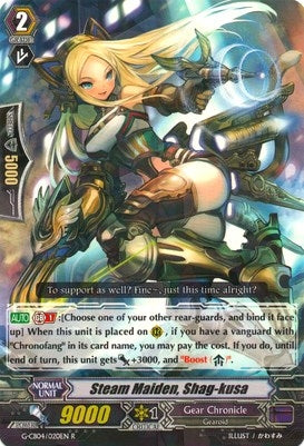 Image for Steam Maiden, Shag-kusa (G-CB04: Gear of Fate) (G-CB04/020EN) - Cardfight Vanguard