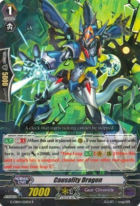 Image for Causality Dragon (G-CB04: Gear of Fate) (G-CB04/021EN) - Cardfight Vanguard
