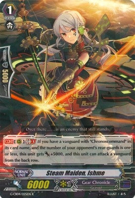 Image for Steam Maiden, Ishme (G-CB04: Gear of Fate) (G-CB04/025EN) - Cardfight Vanguard