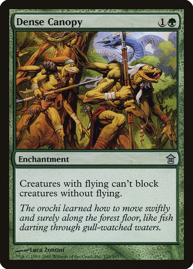Image for Dense Canopy (Saviors of Kamigawa) (125) - Magic: The Gathering