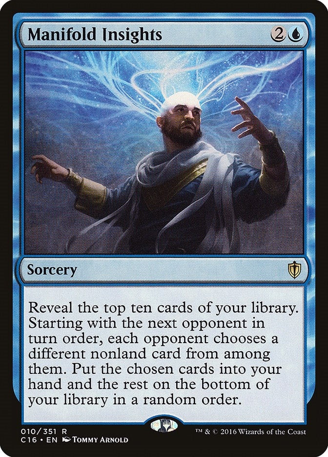 Image for Manifold Insights (Commander 2016) (10) - Magic: The Gathering