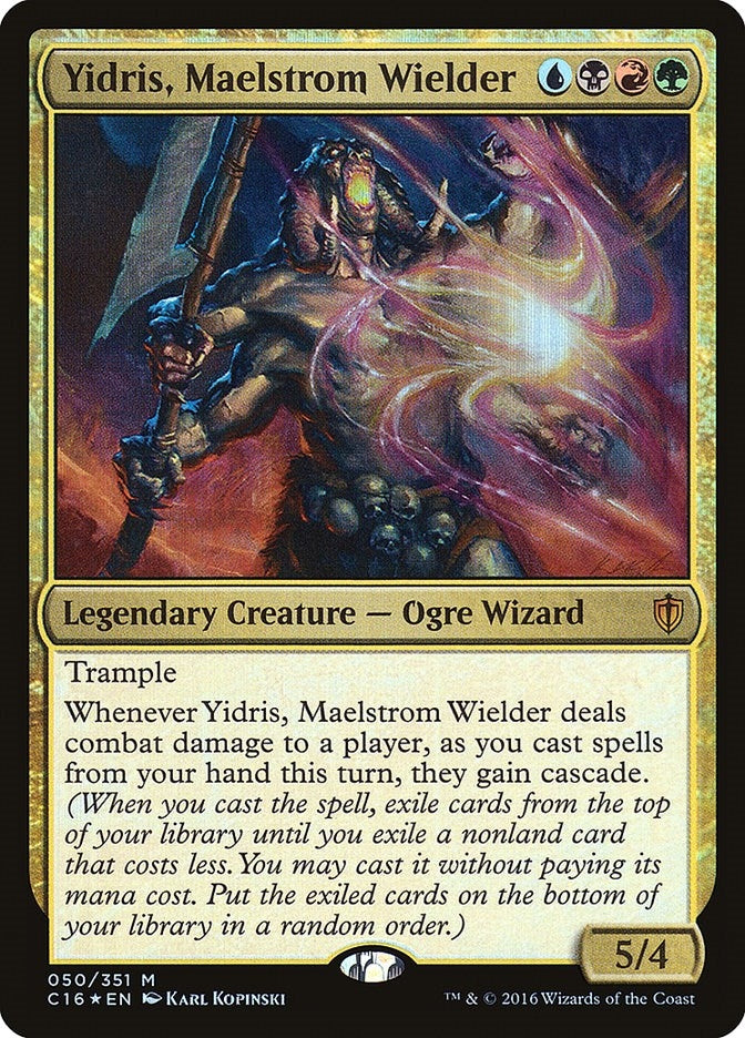 Image for Yidris, Maelstrom Wielder (Commander 2016) (50) - Magic: The Gathering