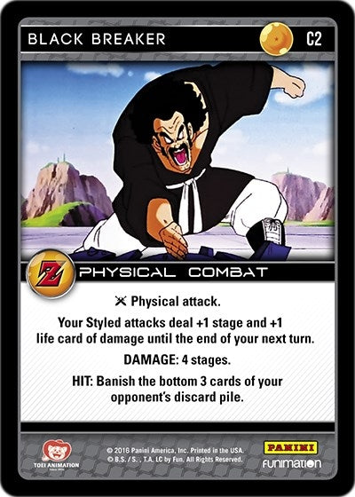 Image for Black Breaker (Panini: Awakening) (C2) - Dragon Ball Z TCG